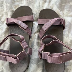 Vionic Candace Rest Mauve Strappy Sandals 9